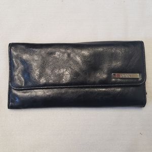 Kenneth Cole Reaction Black Wallet Animal print